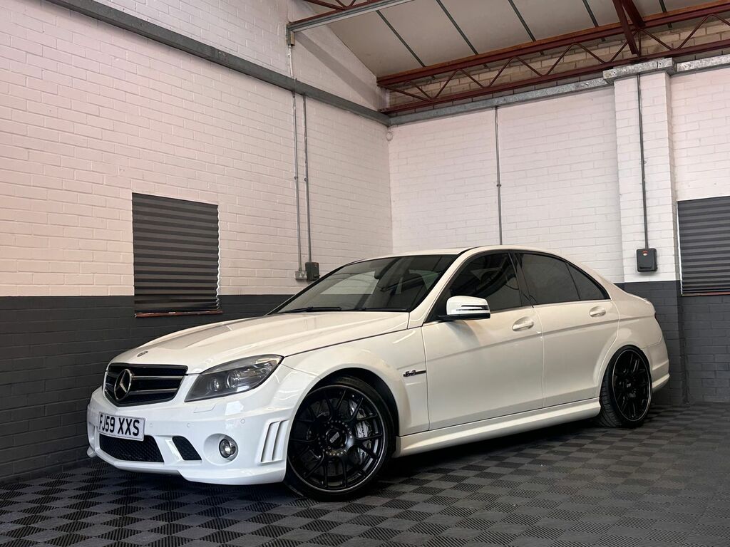 Mercedes-Benz C Class 6.3 C63 V8 Amg Saloon G-tronic Euro 4 White #2