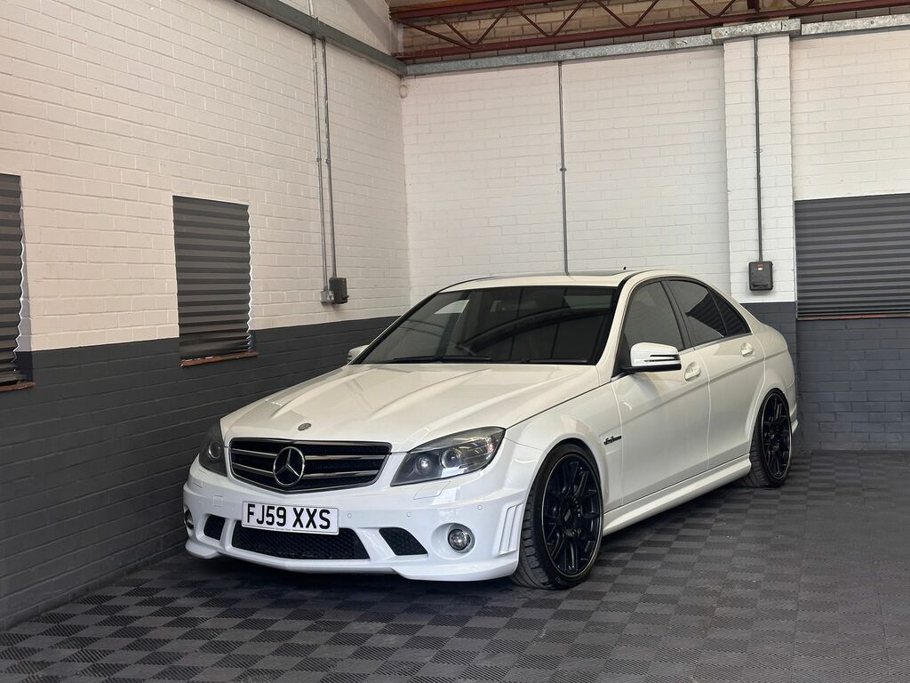 Mercedes-Benz C Class 6.3 C63 V8 Amg Saloon G-tronic Euro 4 White #4