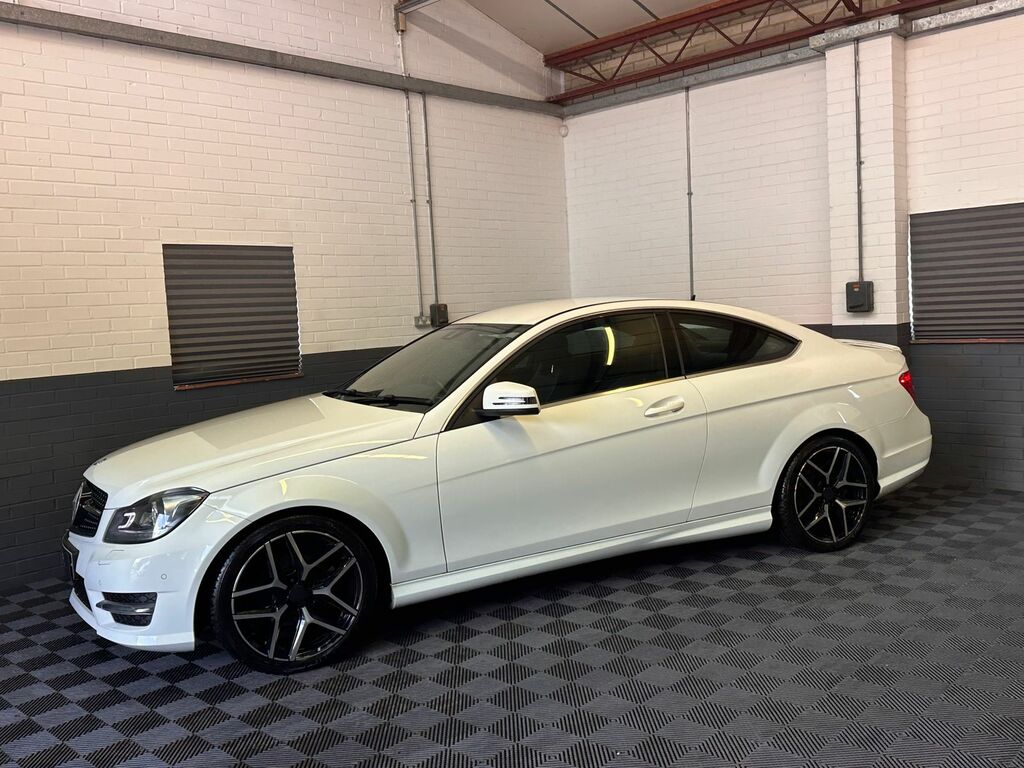Mercedes-Benz C Class 2.1 C250 Cdi Amg Sport Edition Coupe G- PN15FBO White #3
