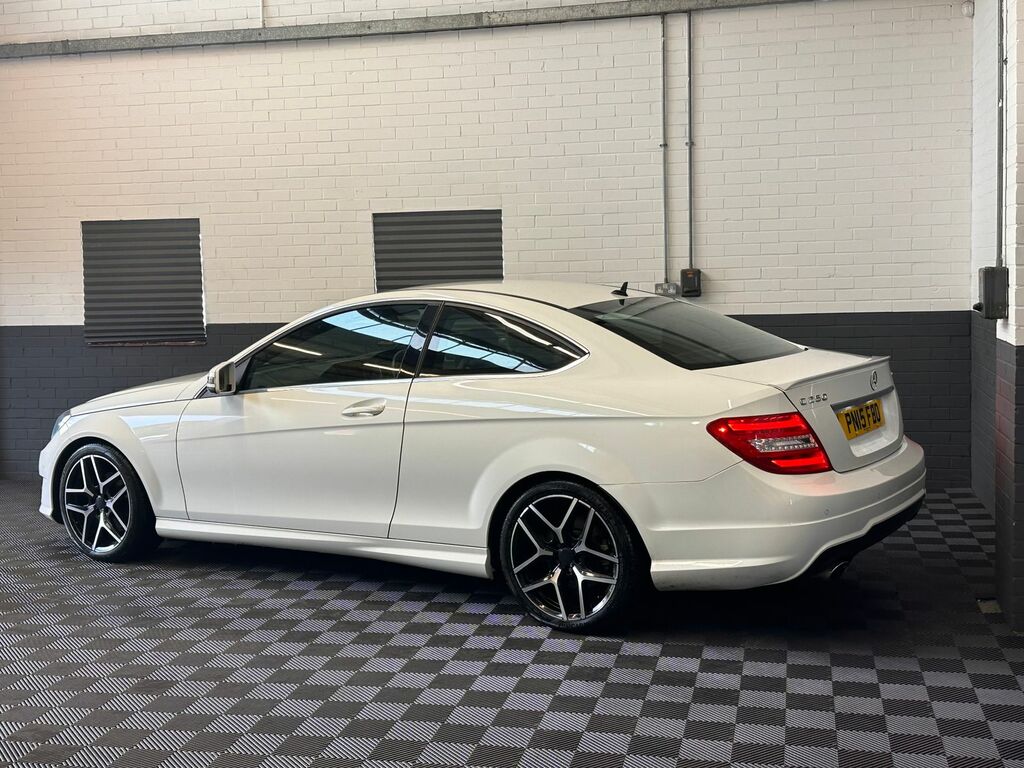 Mercedes-Benz C Class 2.1 C250 Cdi Amg Sport Edition Coupe G- PN15FBO White #6