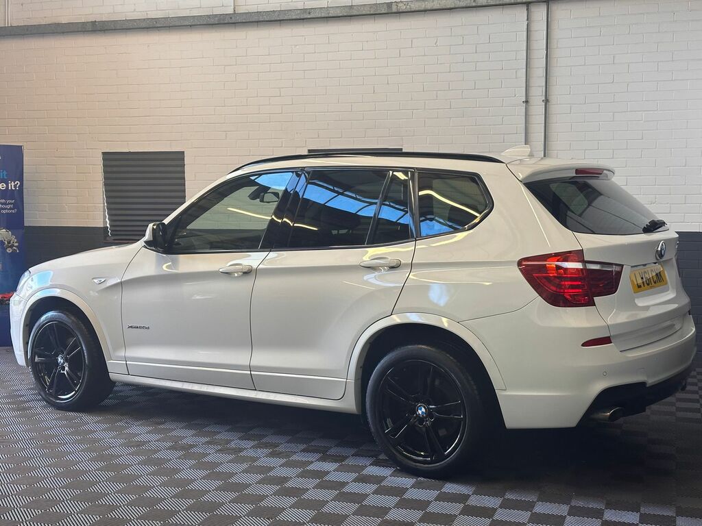 BMW X3 2.0 20D M Sport Suv Steptronic Xdrive E White #5