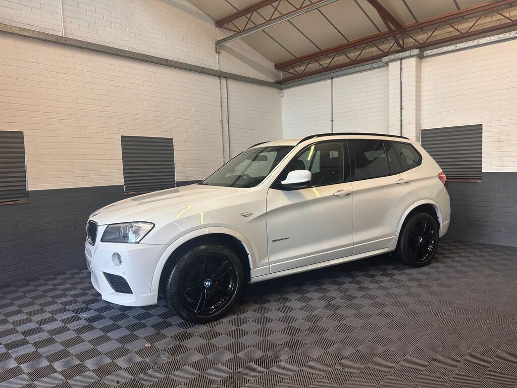 BMW X3 2.0 20D M Sport Suv Steptronic Xdrive E White #4
