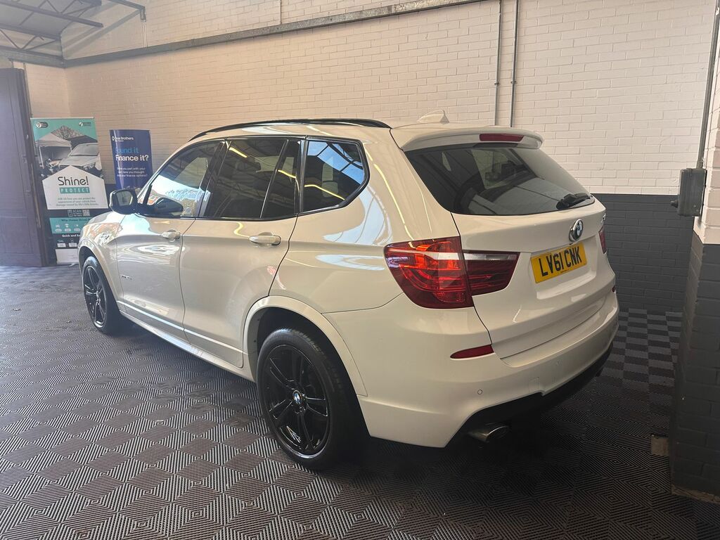 BMW X3 2.0 20D M Sport Suv Steptronic Xdrive E White #6