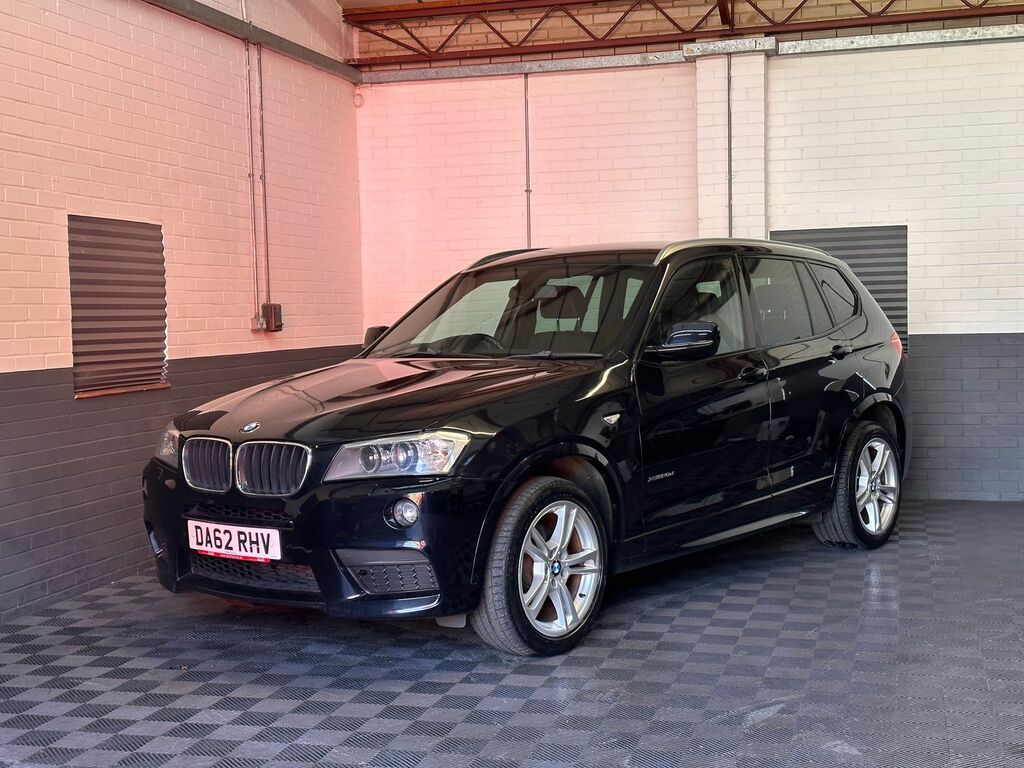 BMW X3 2.0 20D M Sport Suv Xdrive Euro 5 DA62RHV Black #3