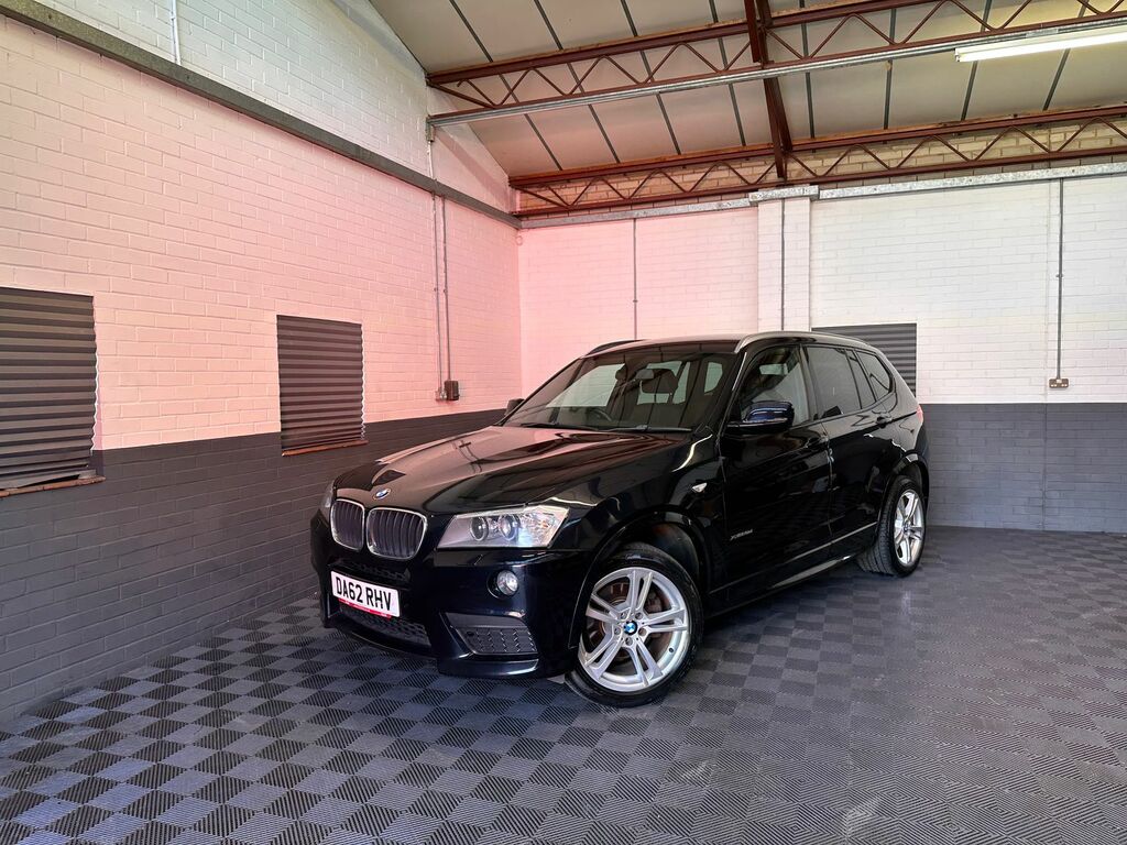 BMW X3 2.0 20D M Sport Suv Xdrive Euro 5 DA62RHV Black #2