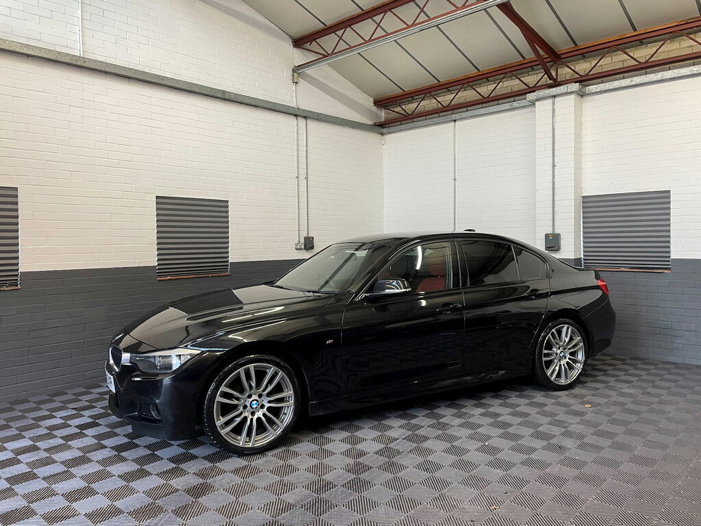 BMW 3 Series 2.0 320D M Sport Saloon Euro 5 PX64SXP Black #5