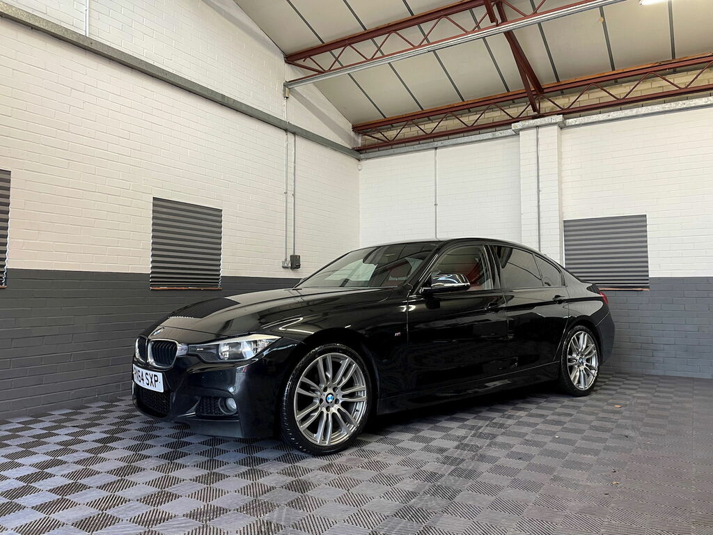 BMW 3 Series 2.0 320D M Sport Saloon Euro 5 PX64SXP Black #6