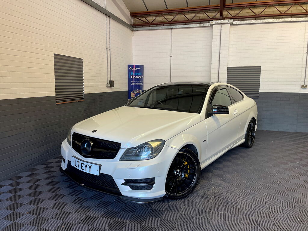 Mercedes-Benz C Class 2.1 C250 Cdi Amg Sport Plus Coupe G-tro L7EYY White #5