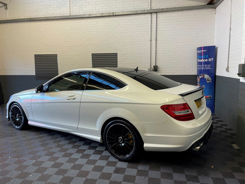 Mercedes-Benz C Class 2.1 C250 Cdi Amg Sport Plus Coupe G-tro L7EYY White #6