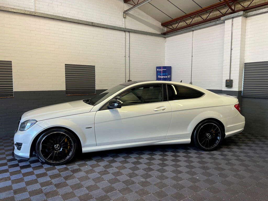 Mercedes-Benz C Class 2.1 C250 Cdi Amg Sport Plus Coupe G-tro L7EYY White #3