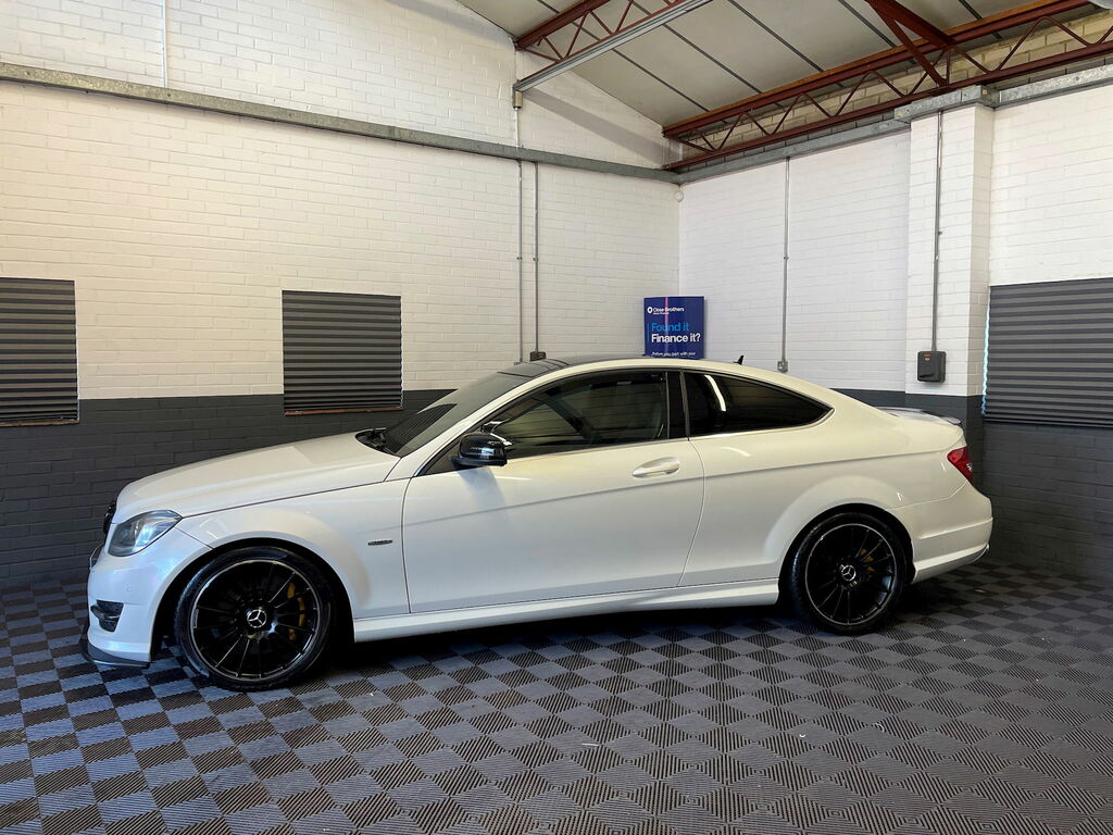 Mercedes-Benz C Class 2.1 C250 Cdi Amg Sport Plus Coupe G-tro L7EYY White #4