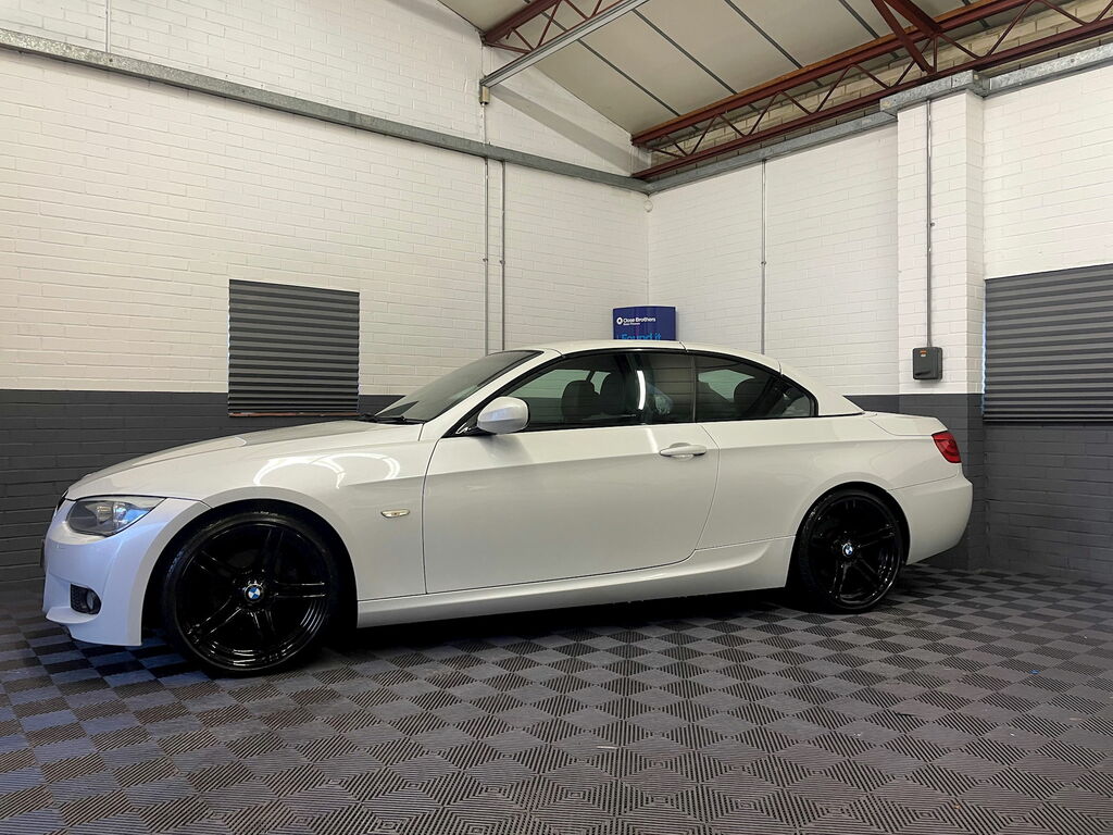 BMW 3 Series 2.0 320D M Sport Convertible Steptronic YH12OZA White #5