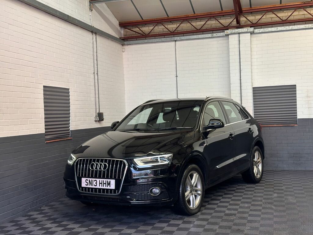 Audi Q3 2.0 Tdi S Line Suv S Tronic Quattro Eur SN13HHM Black #3