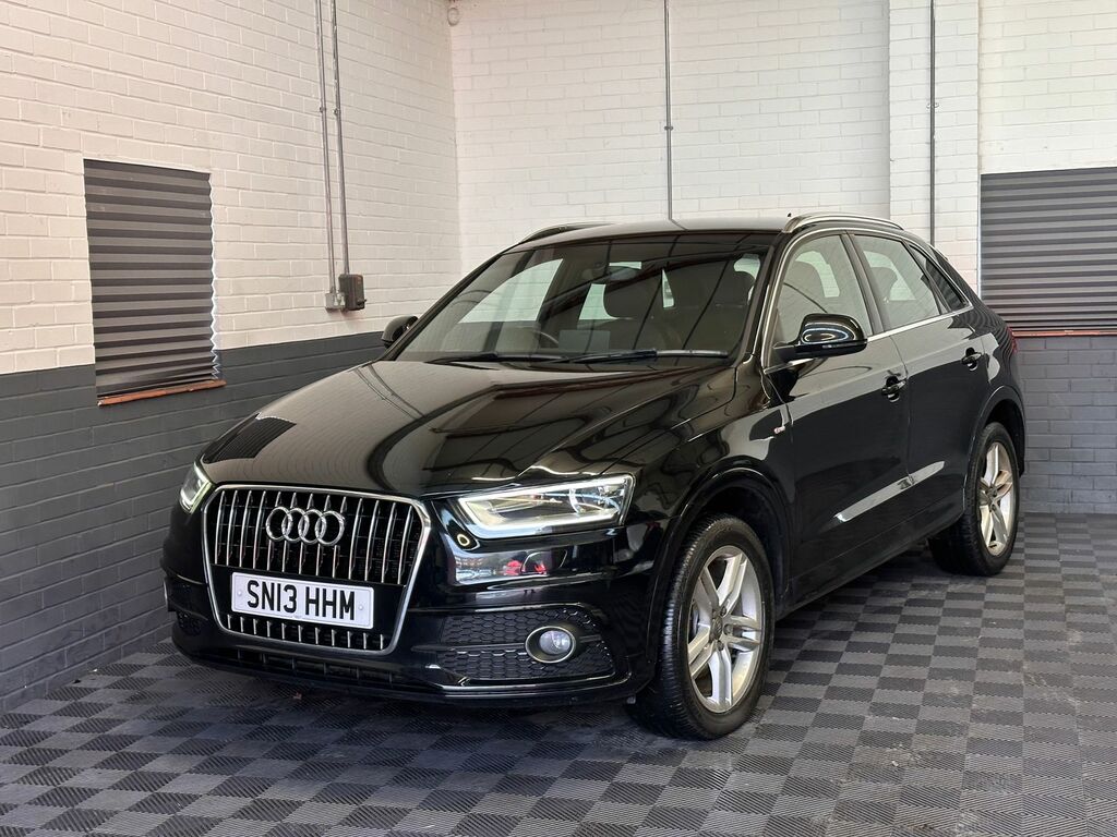 Audi Q3 2.0 Tdi S Line Suv S Tronic Quattro Eur SN13HHM Black #4