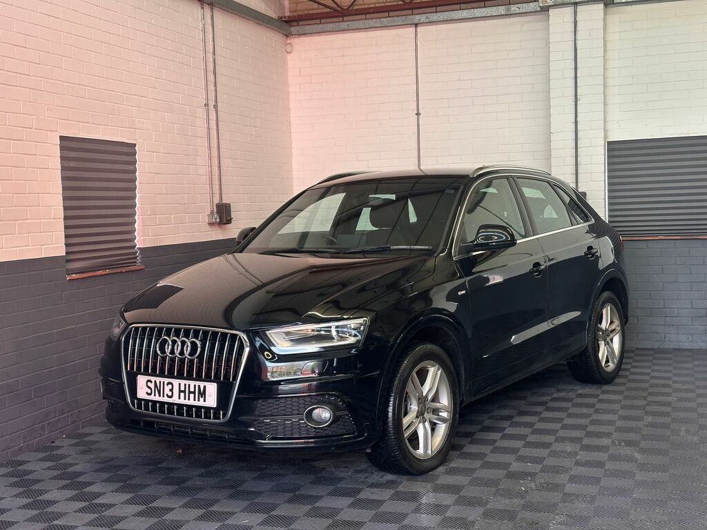Audi Q3 2.0 Tdi S Line Suv S Tronic Quattro Eur SN13HHM Black #2