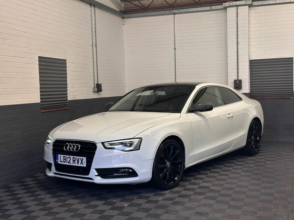 Audi A5 2.0 Tdi Se Coupe Multitronic Euro 5 S White #2