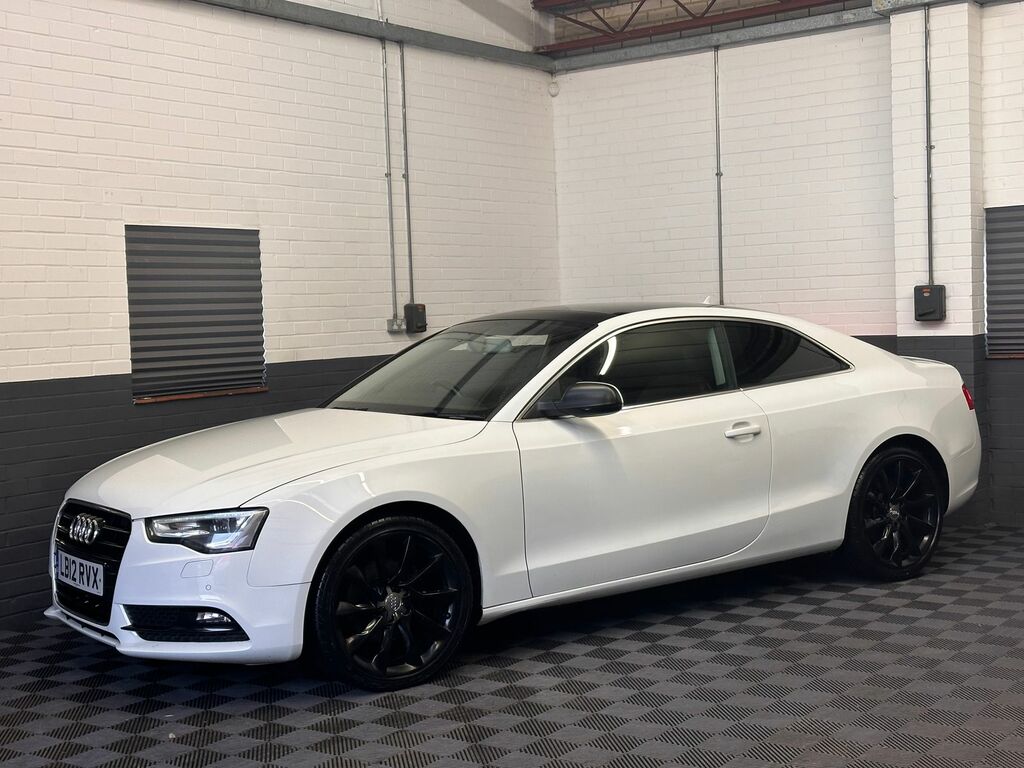 Audi A5 2.0 Tdi Se Coupe Multitronic Euro 5 S White #3