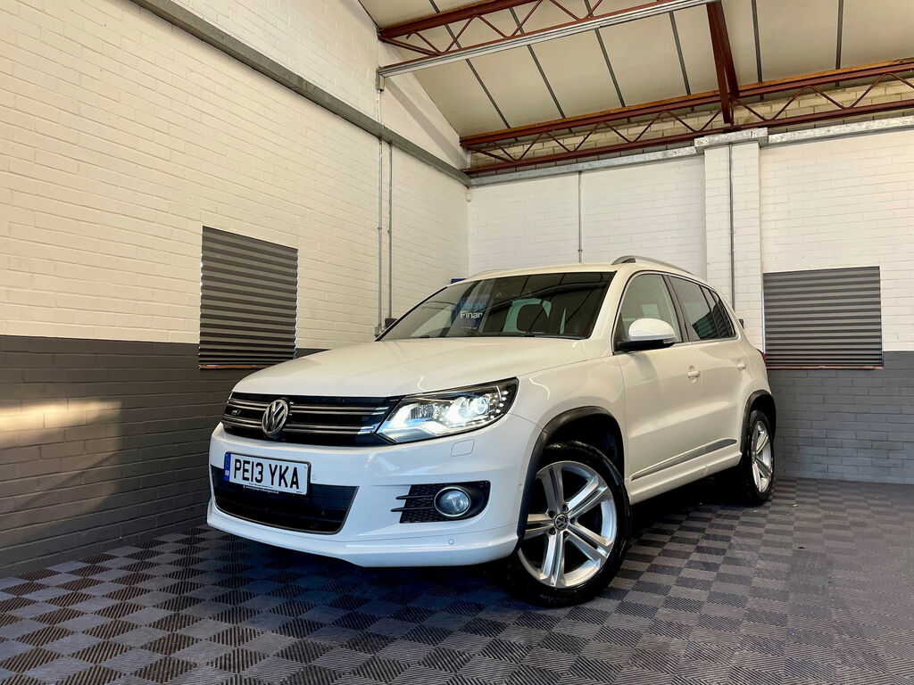 Volkswagen Tiguan 2.0 Tdi Bluemotion Tech R-line Suv Manu White