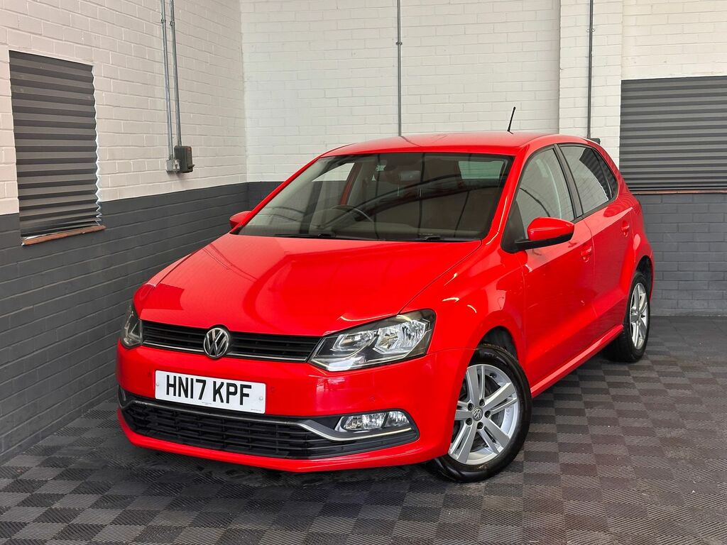 Volkswagen Polo 1.0 Bluemotion Tech Match Hatchback Man Red