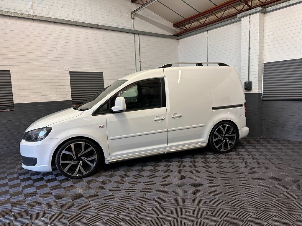 Volkswagen Caddy 1.6 Tdi Bluemotion Tech C20 Panel Van M White #3