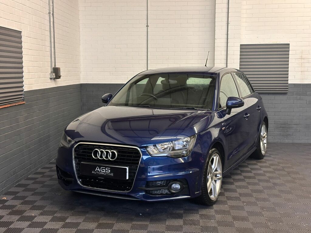 Audi A1 1.4 Tfsi S Line Sportback Euro 5 GXZ9368 Blue #4