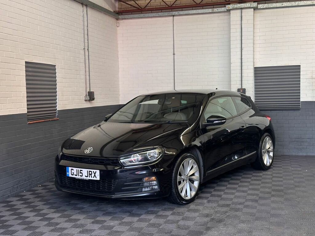 Volkswagen Scirocco 2.0 Tdi Bluemotion Tech Gt Hatchback Ma GJ15JRX Black #2