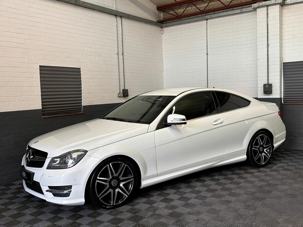 Mercedes-Benz C Class 2.1 C220 Cdi Blueefficiency Amg Sport Plus Coupe 2 VU13XMO White #6