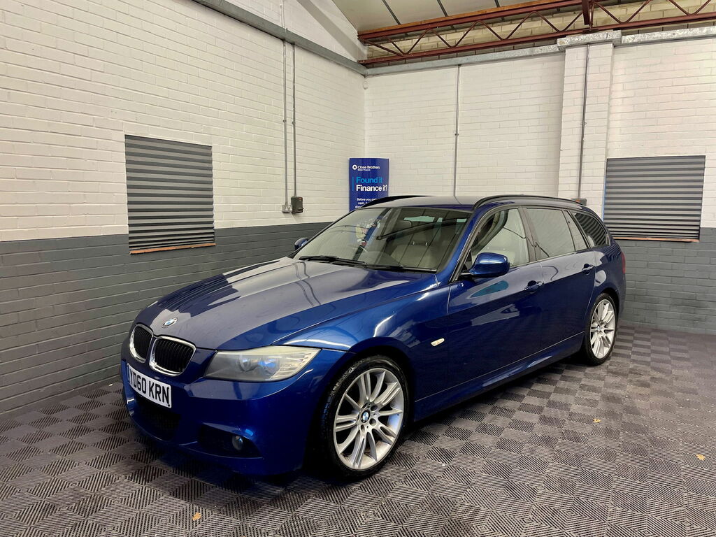 BMW 3 Series 2.0 318D M Sport Touring Euro 5 Blue #2