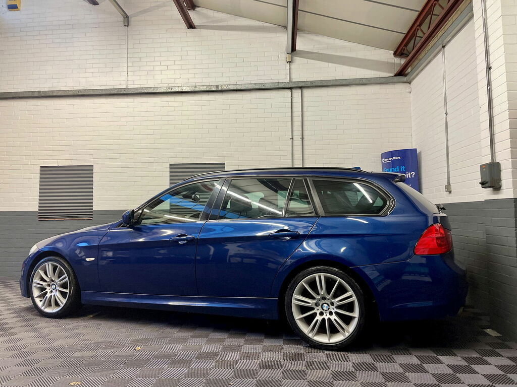 BMW 3 Series 2.0 318D M Sport Touring Euro 5 Blue #4