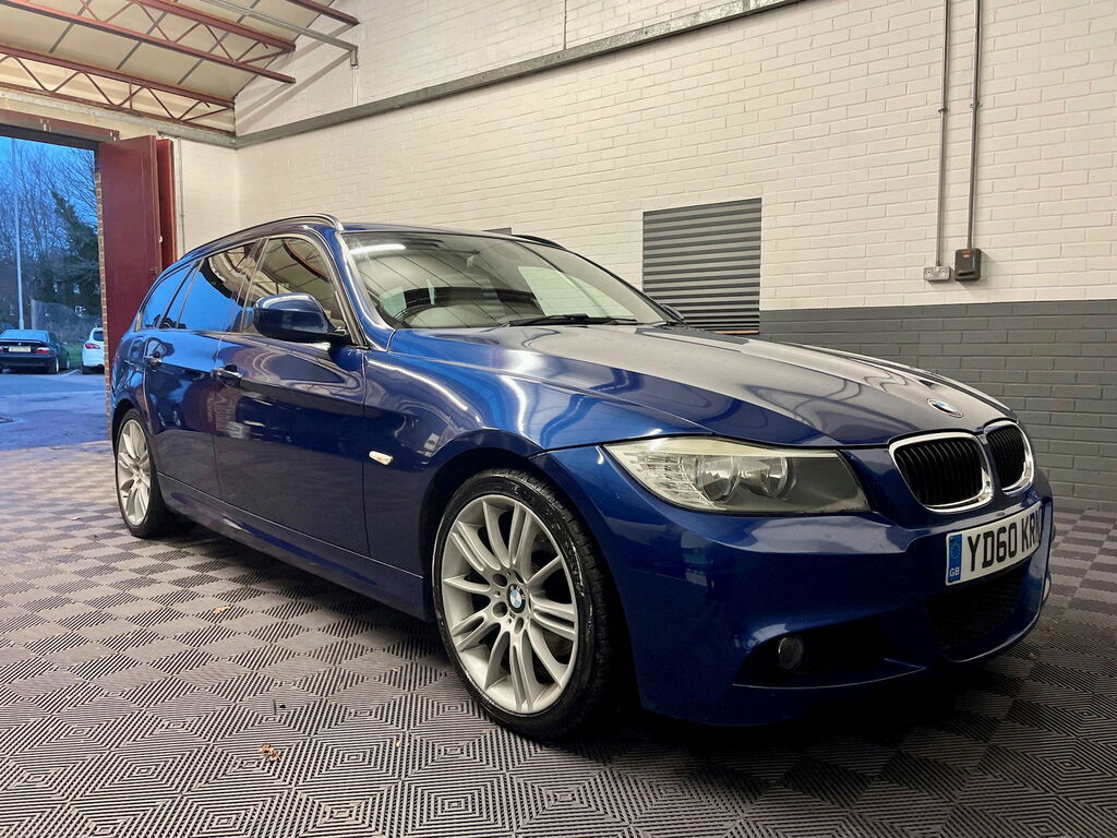 BMW 3 Series 2.0 318D M Sport Touring Euro 5 Blue #5