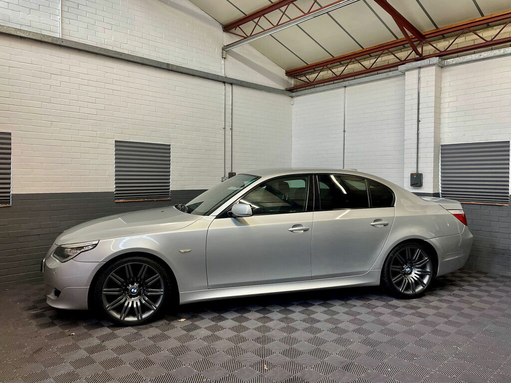 BMW 5 Series 2.0 520D M Sport Saloon Steptronic 177 Silver #2