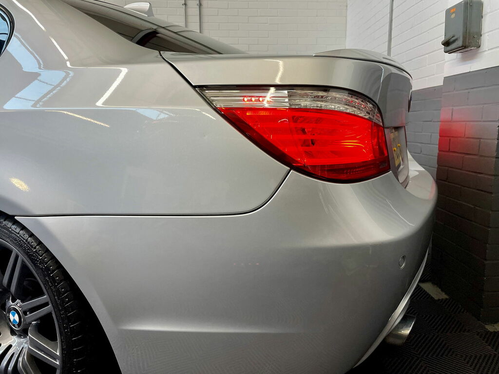 BMW 5 Series 2.0 520D M Sport Saloon Steptronic 177 Silver #4