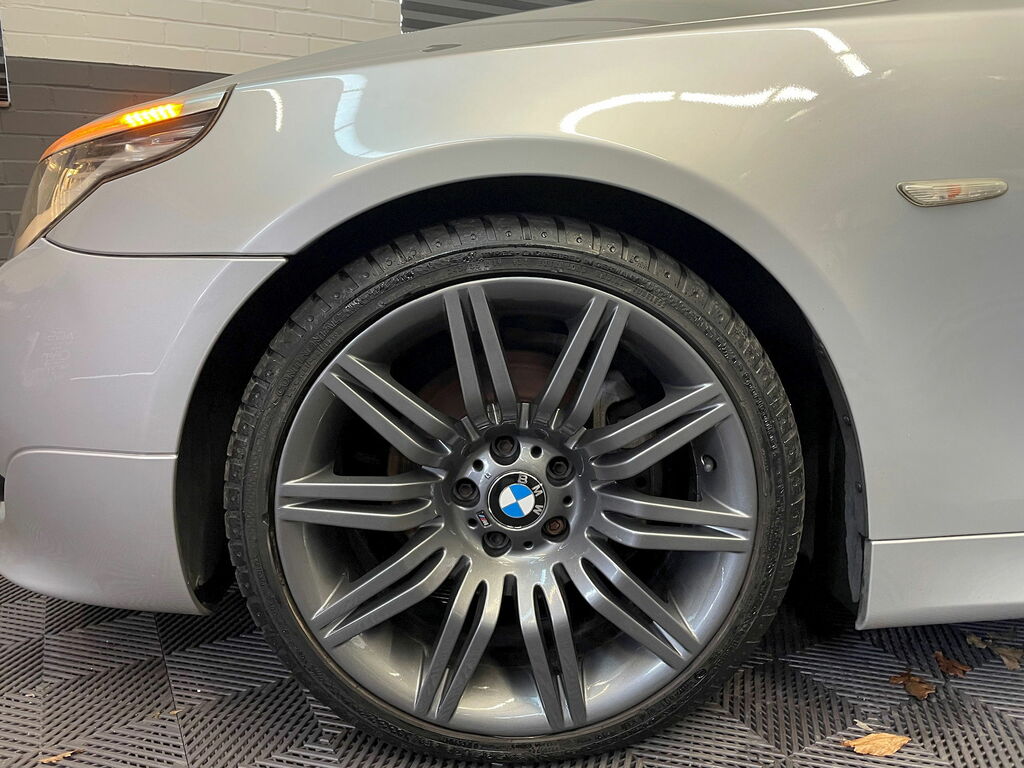 BMW 5 Series 2.0 520D M Sport Saloon Steptronic 177 Silver #6