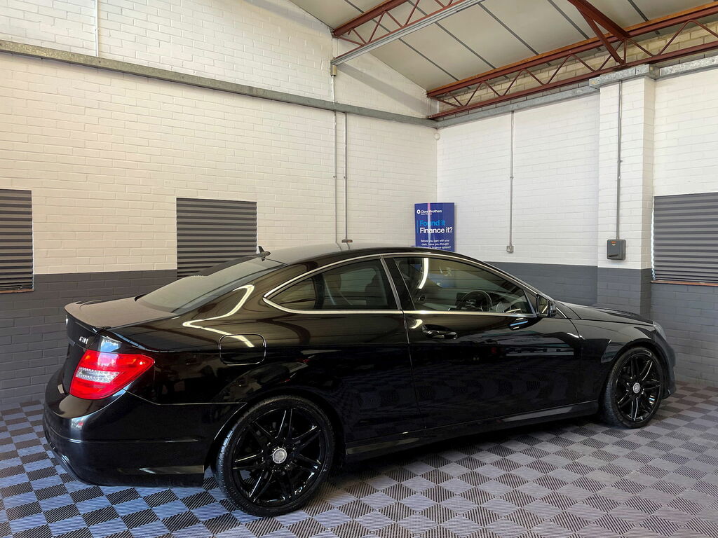 Mercedes-Benz C Class 2.1 C250 Cdi Amg Sport Plus Coupe G-tro M44VRC Black #5