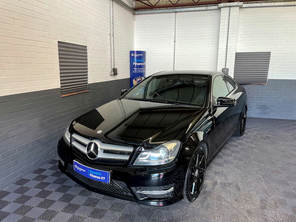 Mercedes-Benz C Class 2.1 C250 Cdi Amg Sport Plus Coupe G-tro Black
