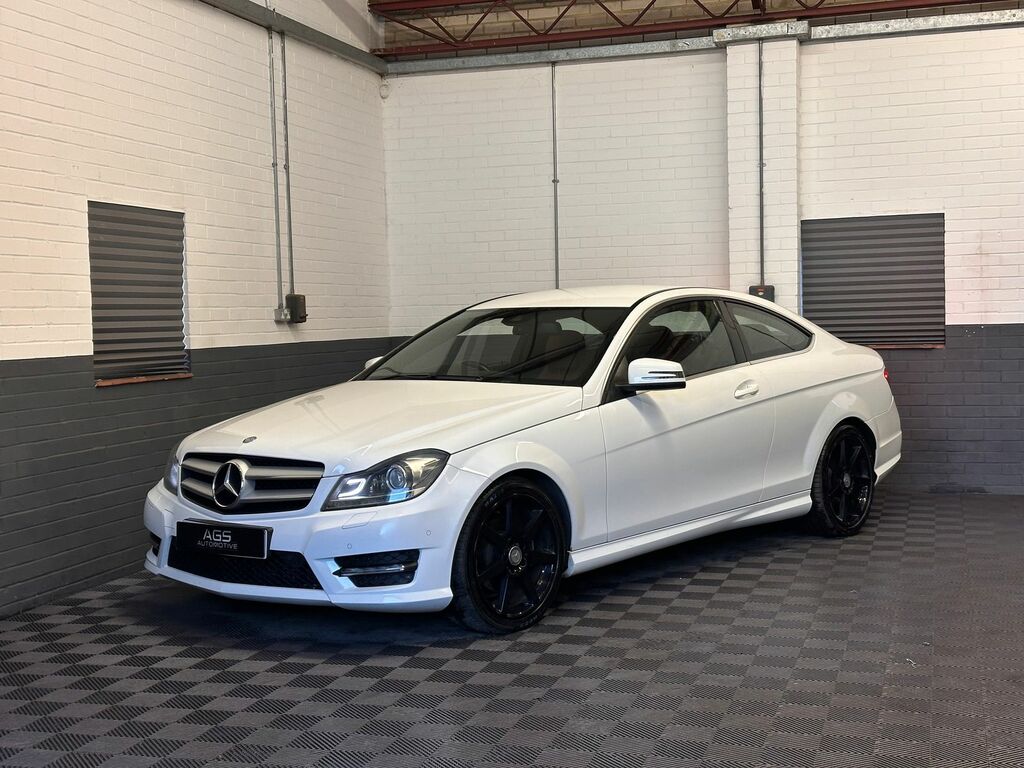 Mercedes-Benz C Class 2.1 C220 Cdi Blueefficiency Amg Sport Coupe Di L16RHY White #3