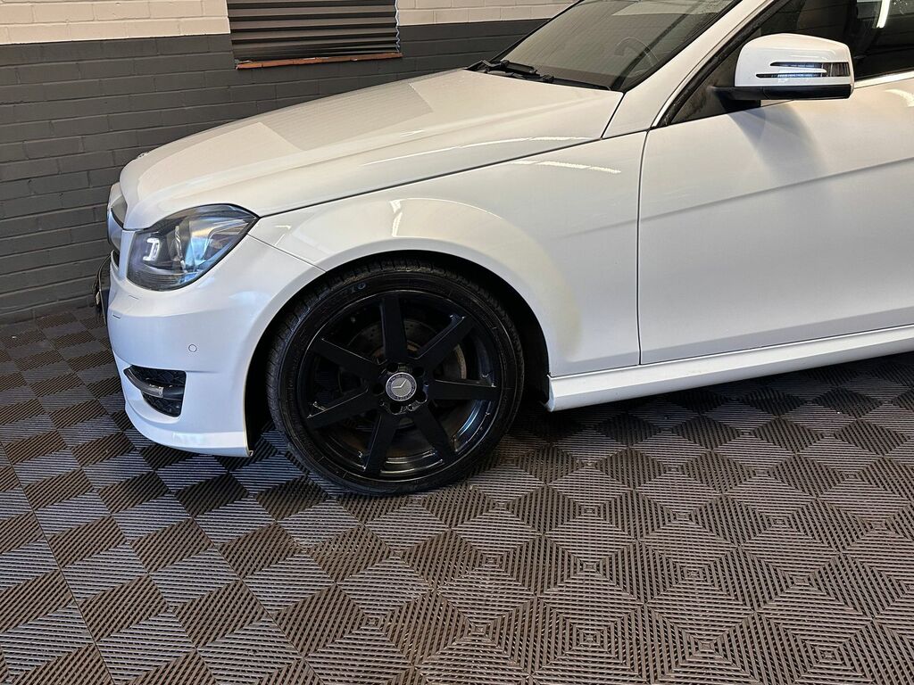 Mercedes-Benz C Class 2.1 C220 Cdi Blueefficiency Amg Sport Coupe Di L16RHY White #6