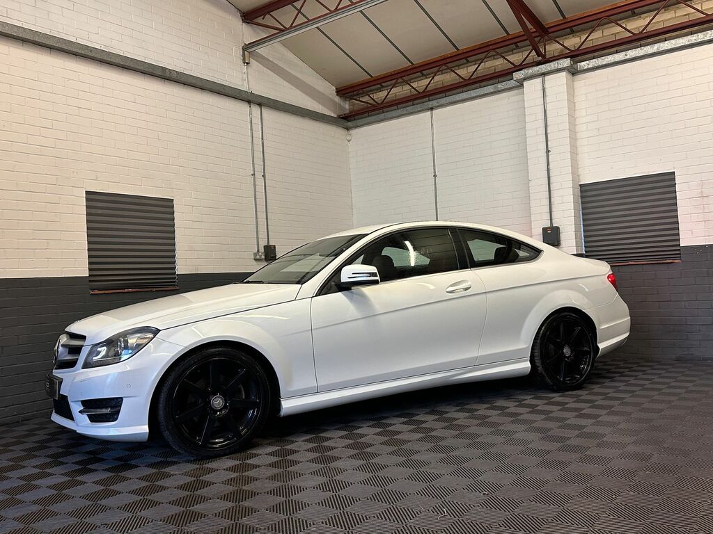Mercedes-Benz C Class 2.1 C220 Cdi Blueefficiency Amg Sport Coupe Di L16RHY White #5