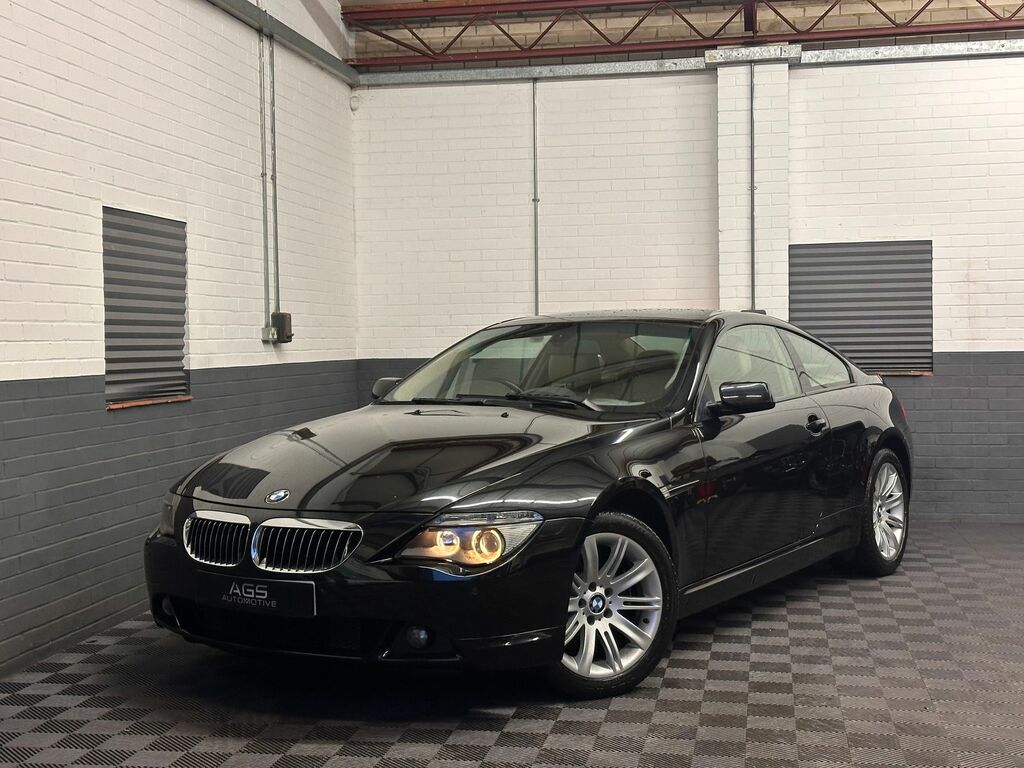 BMW 6 Series Gran Coupe 4.4 645Ci V8 Coupe Euro 3 333 Bhp Black #3