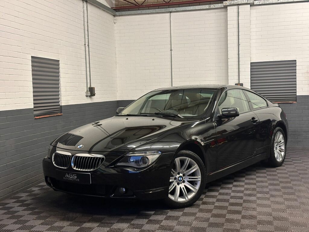 BMW 6 Series Gran Coupe 4.4 645Ci V8 Coupe Euro 3 333 Bhp Black