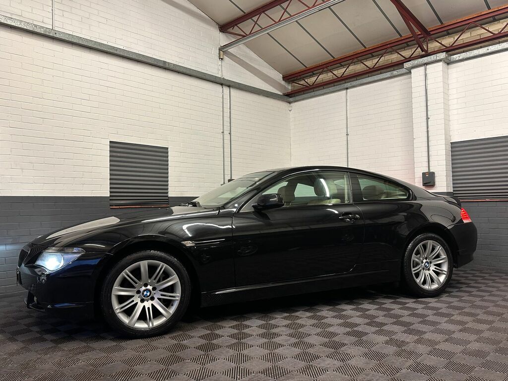 BMW 6 Series Gran Coupe 4.4 645Ci V8 Coupe Euro 3 333 Bhp Black #6