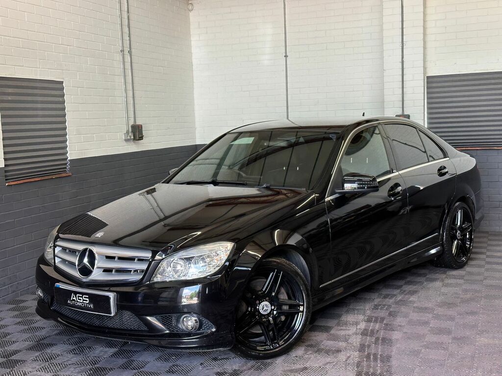 Mercedes-Benz C Class 3.0 C320 Cdi V6 Sport Saloon G-tronic E Black #2