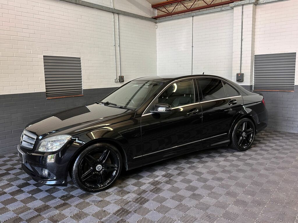 Mercedes-Benz C Class 3.0 C320 Cdi V6 Sport Saloon G-tronic E Black #4