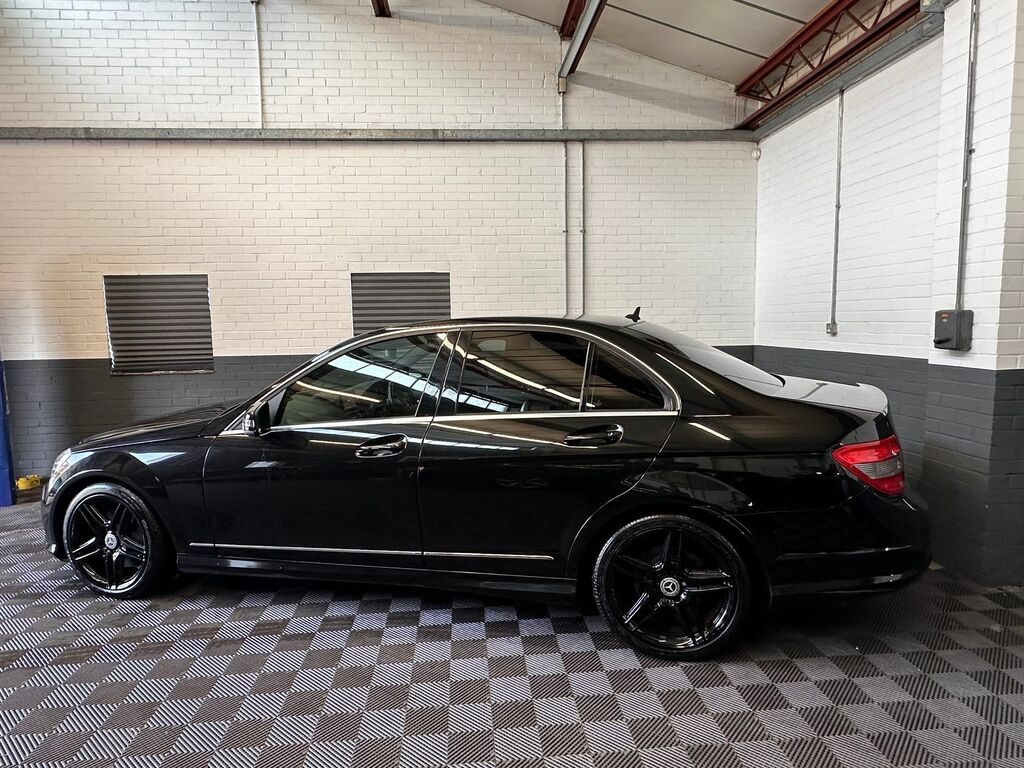 Mercedes-Benz C Class 3.0 C320 Cdi V6 Sport Saloon G-tronic E Black #5