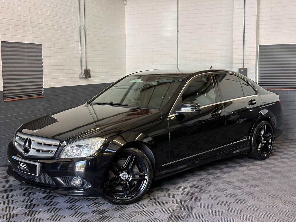 Mercedes-Benz C Class 3.0 C320 Cdi V6 Sport Saloon G-tronic E Black