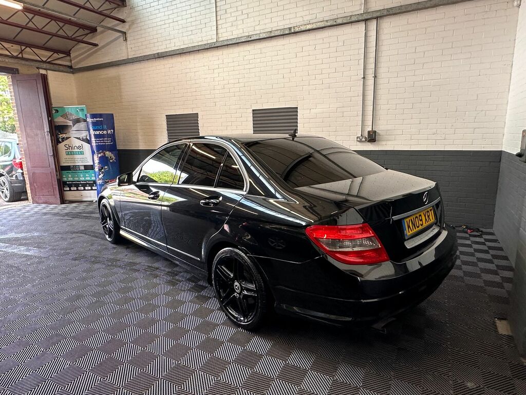 Mercedes-Benz C Class 3.0 C320 Cdi V6 Sport Saloon G-tronic E Black #6