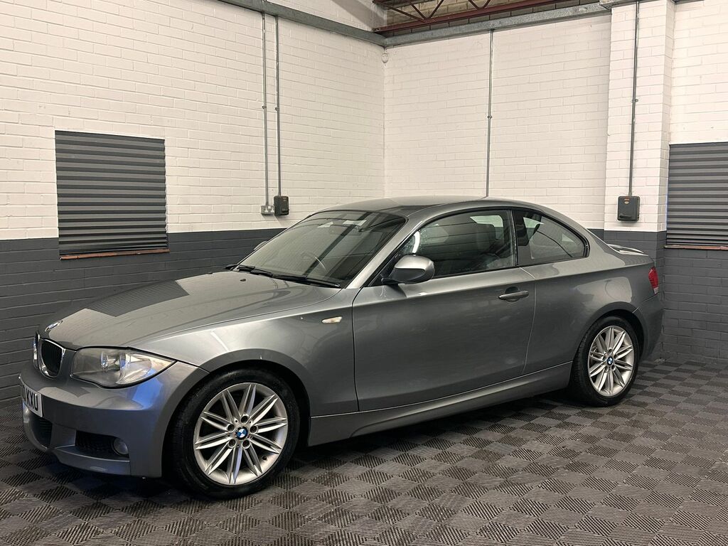 BMW 1 Series 2.0 120D M Sport Coupe Euro 5 1 RO10KXU Grey #5