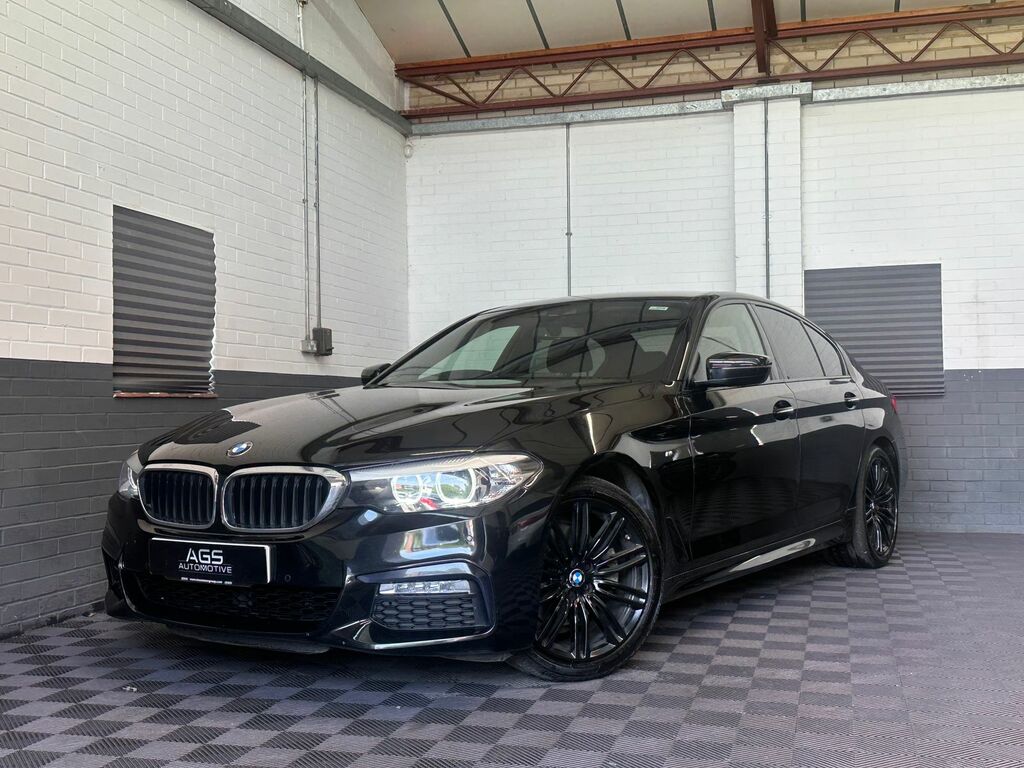 BMW 5 Series 2.0 520D M Sport Saloon Euro 6 S Black