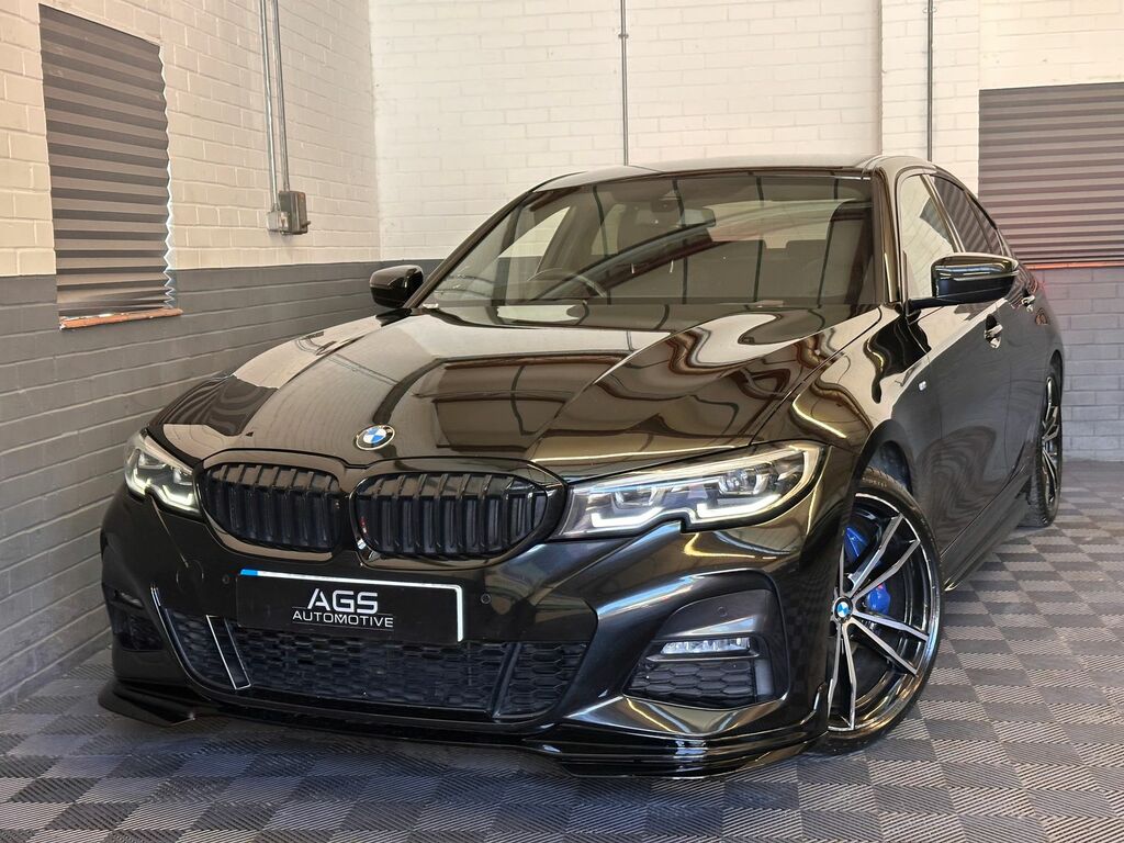 BMW 3 Series 2.0 320D M Sport Saloon Euro 6 S GD69UVT Black #4