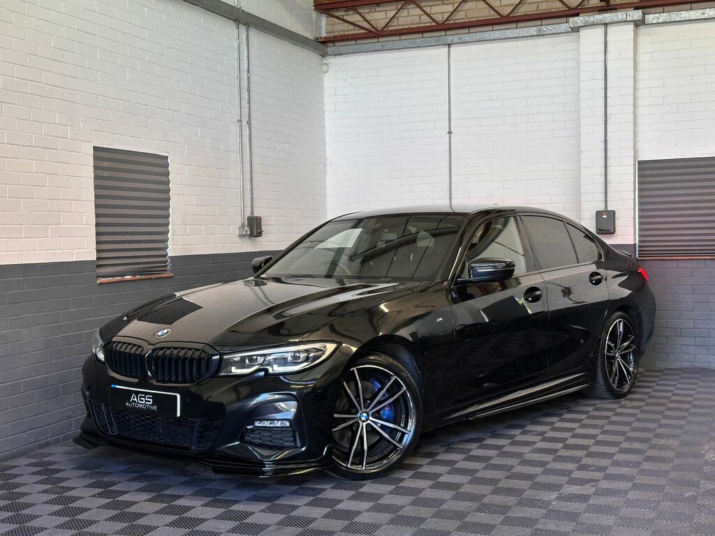 BMW 3 Series 2.0 320D M Sport Saloon Euro 6 S GD69UVT Black #3